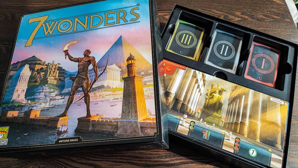 7 Wonders Board Game Box