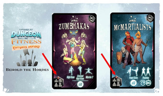 dungeon of fitness cards