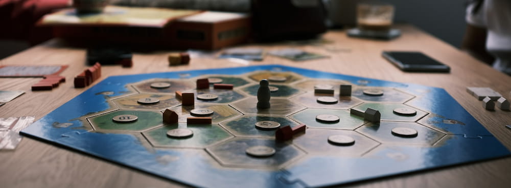 Settlers of Catan game